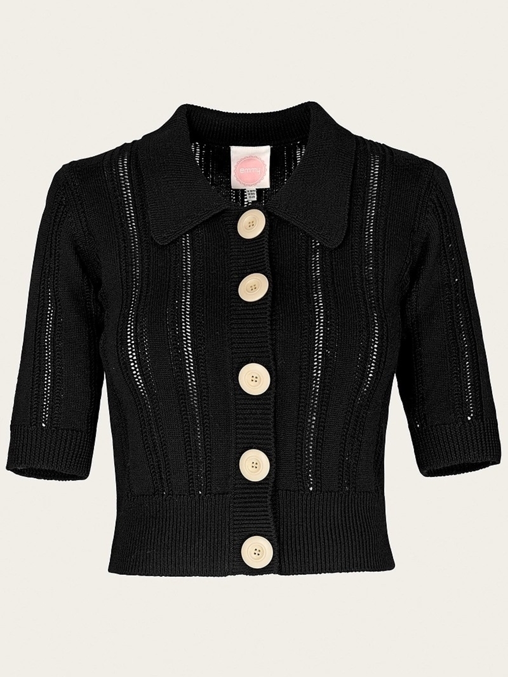 Emmy Design Sweden The Contrast Cardigan Wool 42/44
